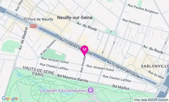 Localisation Mtre Delibes Marthe