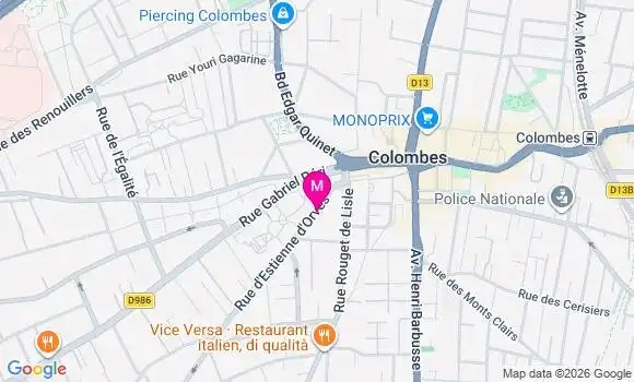 Localisation Mtre Derfoufi Rachida