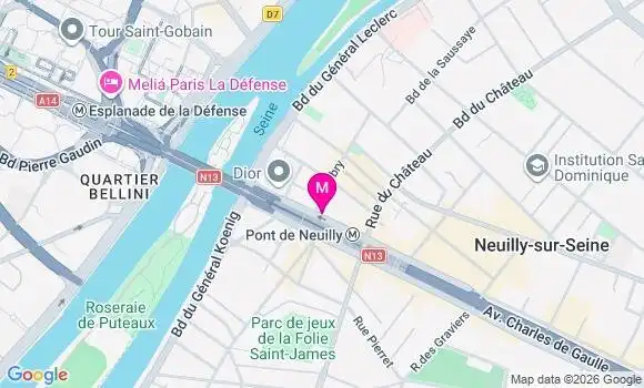 Localisation Mtre Fort Charlotte