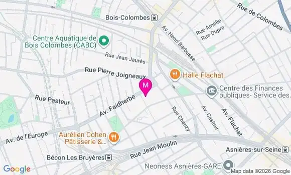 Localisation Mtre Genier Baudouin