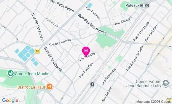Localisation Mtre Gramond Bulteau Fabienne