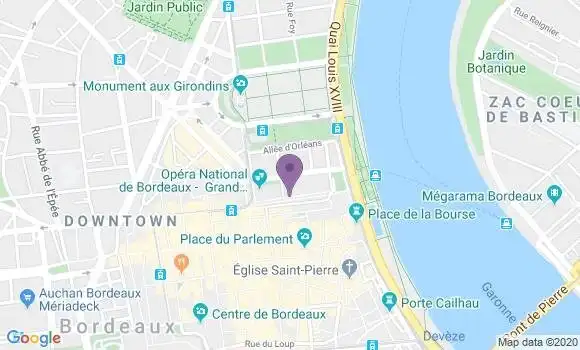Localisation Mtre Jany Thomas