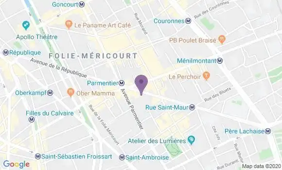 Localisation Mtre Charles Marie Laure