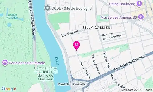 Localisation Mtre Mercier Jeanne