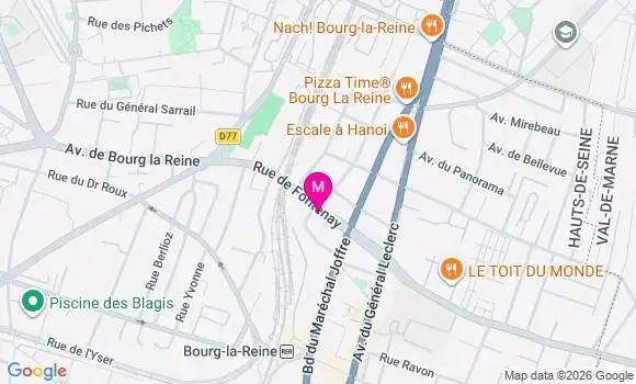 Localisation Mtre Ossanga Biwole Françoise