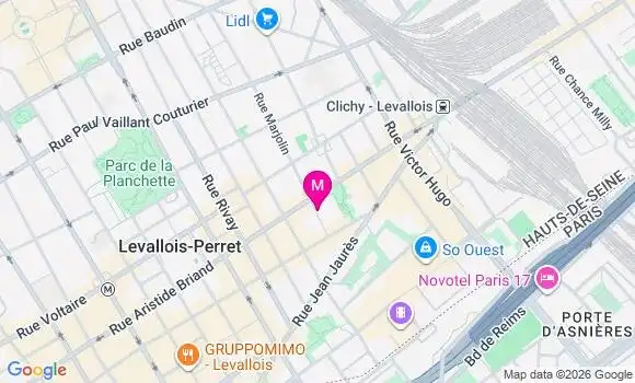 Localisation Mtre Vannesson François