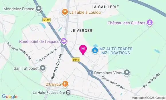 Localisation Mtre Benaiteau Laurent