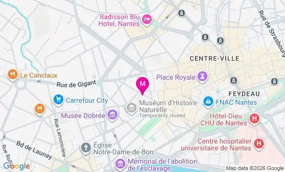 Localisation Mtre Bergeonneau Aliénor