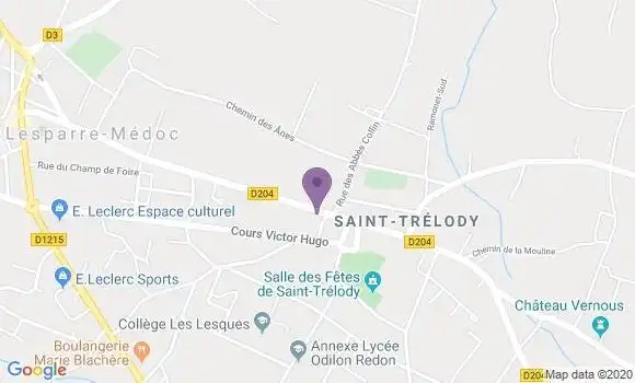 Localisation Mtre L