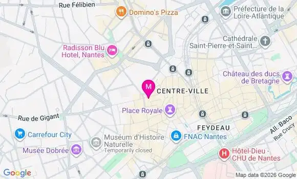 Localisation Mtre Corre Emmanuelle