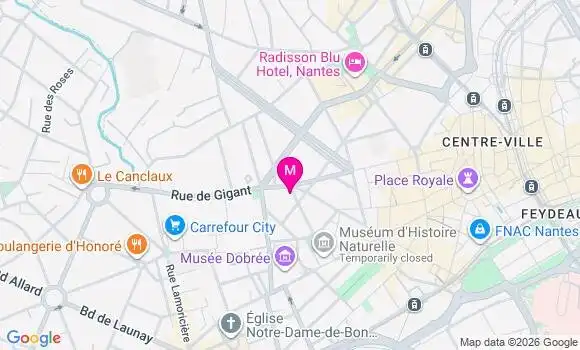 Localisation Mtre Devaux Hélène