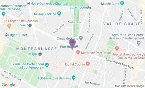 Localisation Mtre Charley Guy