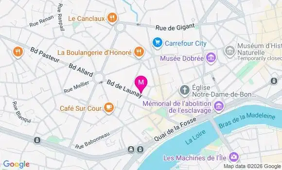 Localisation Mtre Paulin Marie