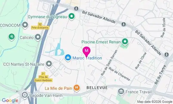 Localisation Mtre Poinsignon Domitille