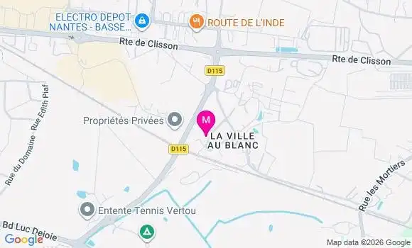 Localisation Mtre Ribaut Fiona