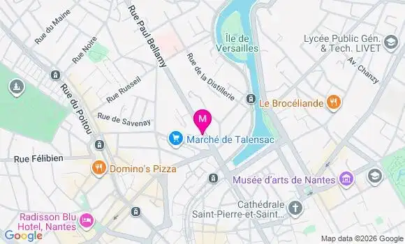 Localisation Mtre Roger Corentin