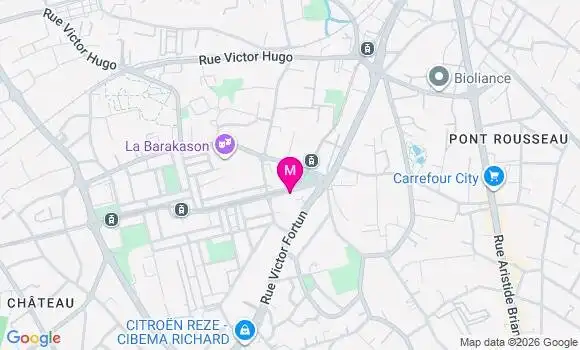 Localisation Mtre Roine Fanny