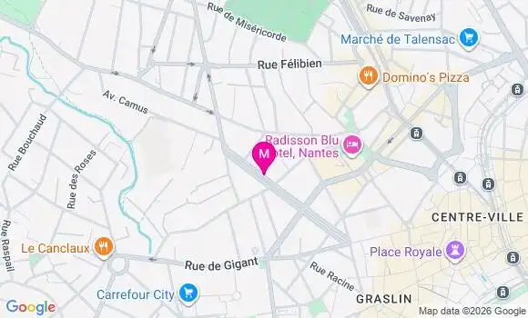 Localisation Mtre Rousseau Pierre