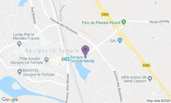 Localisation Mtre Fowdar Ashvane