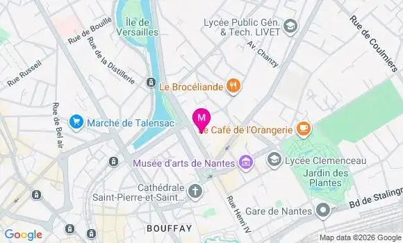Localisation Mtre Trinche Anne Caroline
