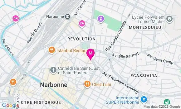Localisation Mtre Holemans Manon
