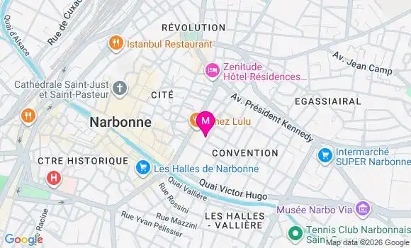 Localisation Mtre Laurens Elsa