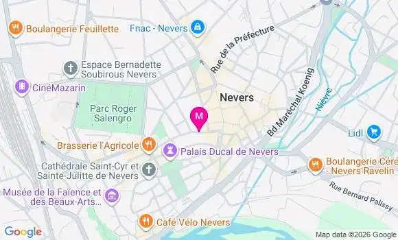 Localisation Mtre Levoir Olivier