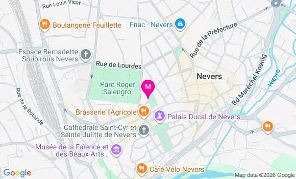 Localisation Mtre Saint Andre Gabrielle
