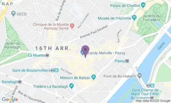 Localisation Mtre Fraisse Virginie