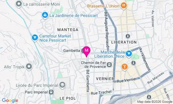 Localisation Mtre Bovis Alix Anne