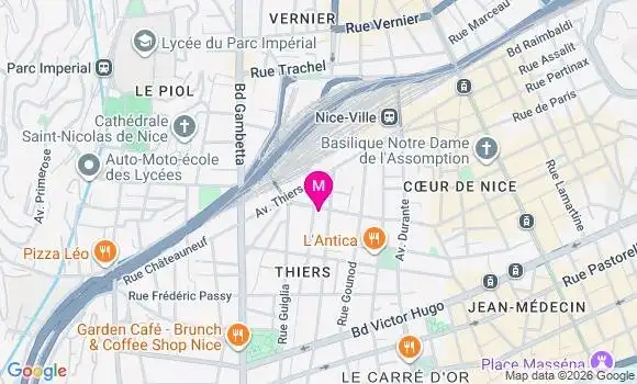Localisation Mtre Bracco Manon