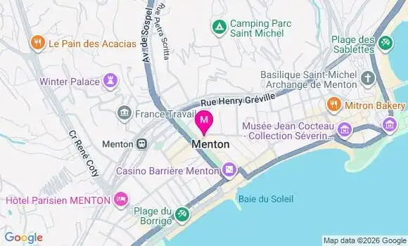 Localisation Mtre Campani Audrey