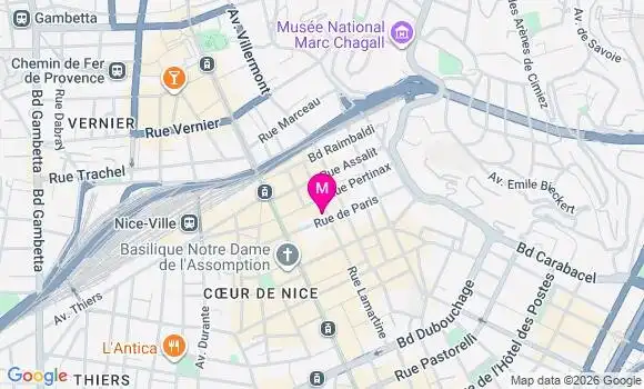 Localisation Mtre Capella Audric