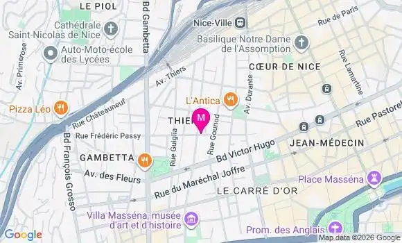 Localisation Mtre Cerato Denis