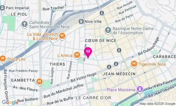 Localisation Mtre Charlier Benjamin
