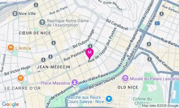 Localisation Mtre Contreres Thomas