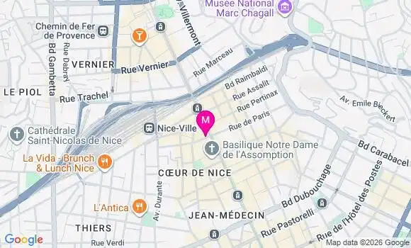 Localisation Mtre D