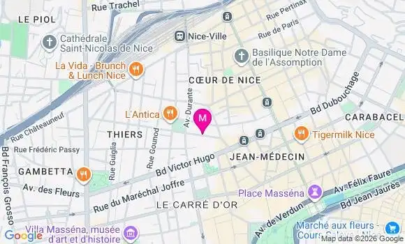 Localisation Mtre Debray Piana Leslie