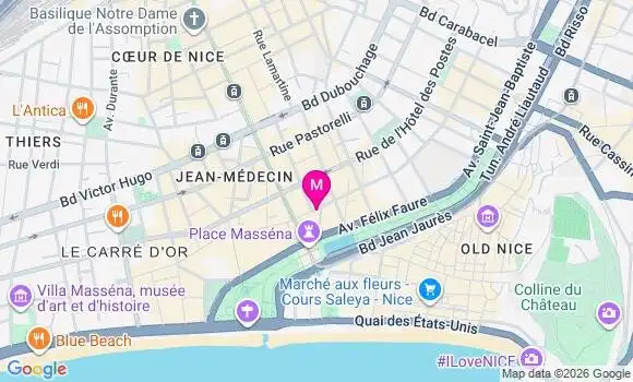 Localisation Mtre Dini Pierre