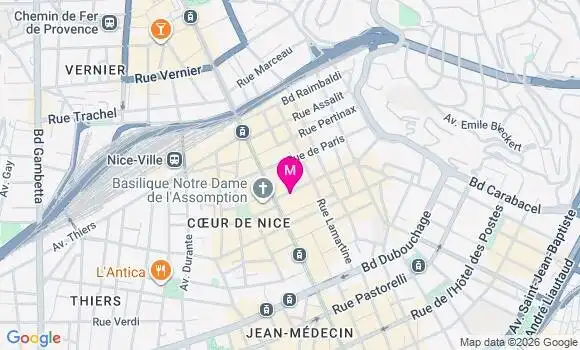 Localisation Mtre D