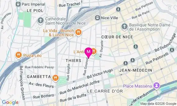 Localisation Mtre Escolano Estelle