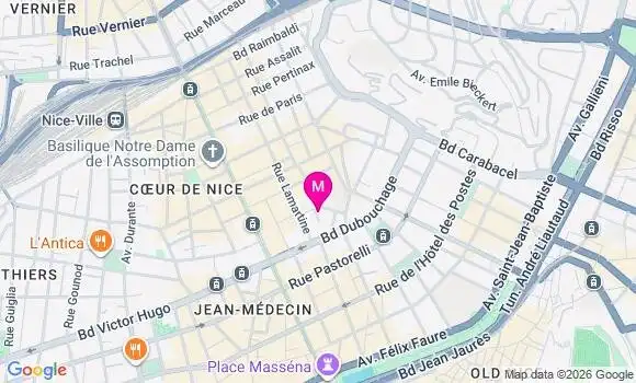Localisation Mtre Fernandez Stephen