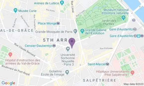 Localisation Mtre Franchomme Hutin Françoise