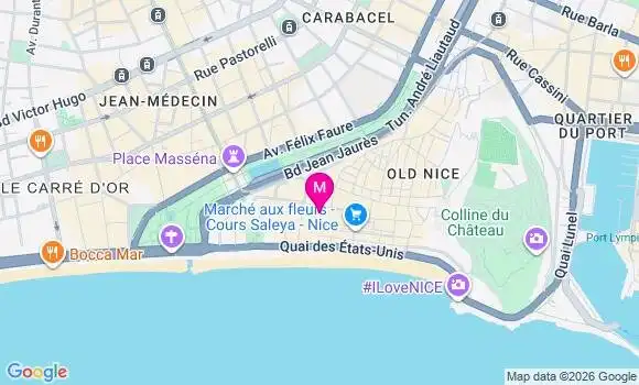 Localisation Mtre Jourdan Clémentine