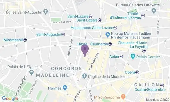 Localisation Mtre Franck Nathalie