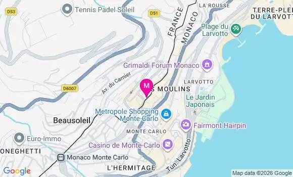Localisation Mtre Lanzetta Dahan Cinzia