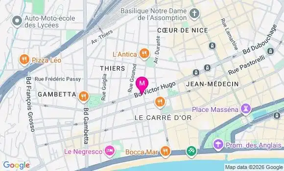 Localisation Mtre Lapierre Anne Sophie