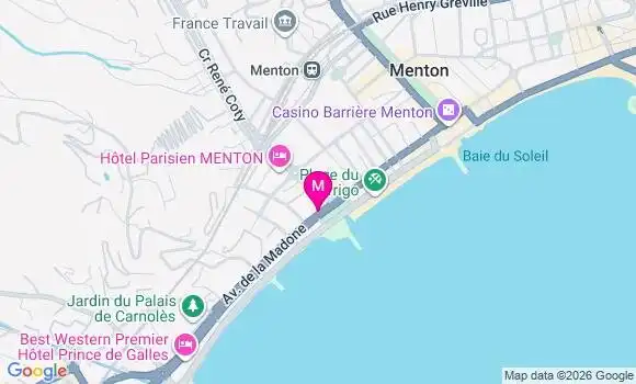 Localisation Mtre Levant Lilly
