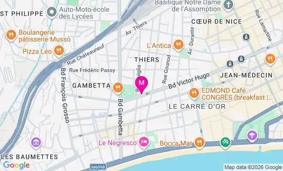 Localisation Mtre Maurel Emilie
