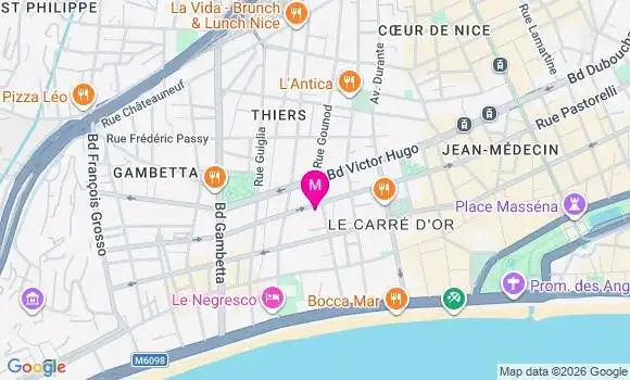 Localisation Mtre Maurizot Elodie